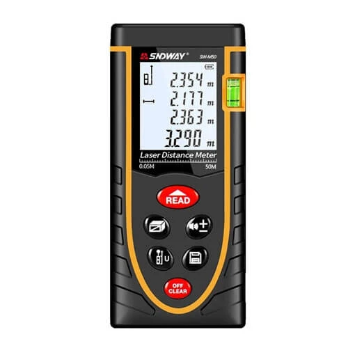 Máy đo khoảng cách SNDWAY SW-M50 50m Chính hãng